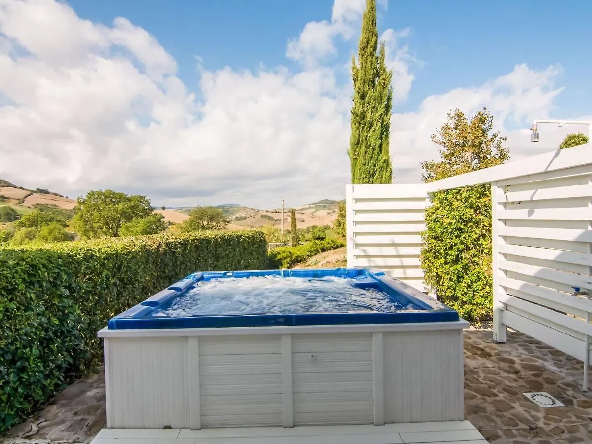 Serene Holiday Home In Montefiore Conca With Jacuzzi Italy